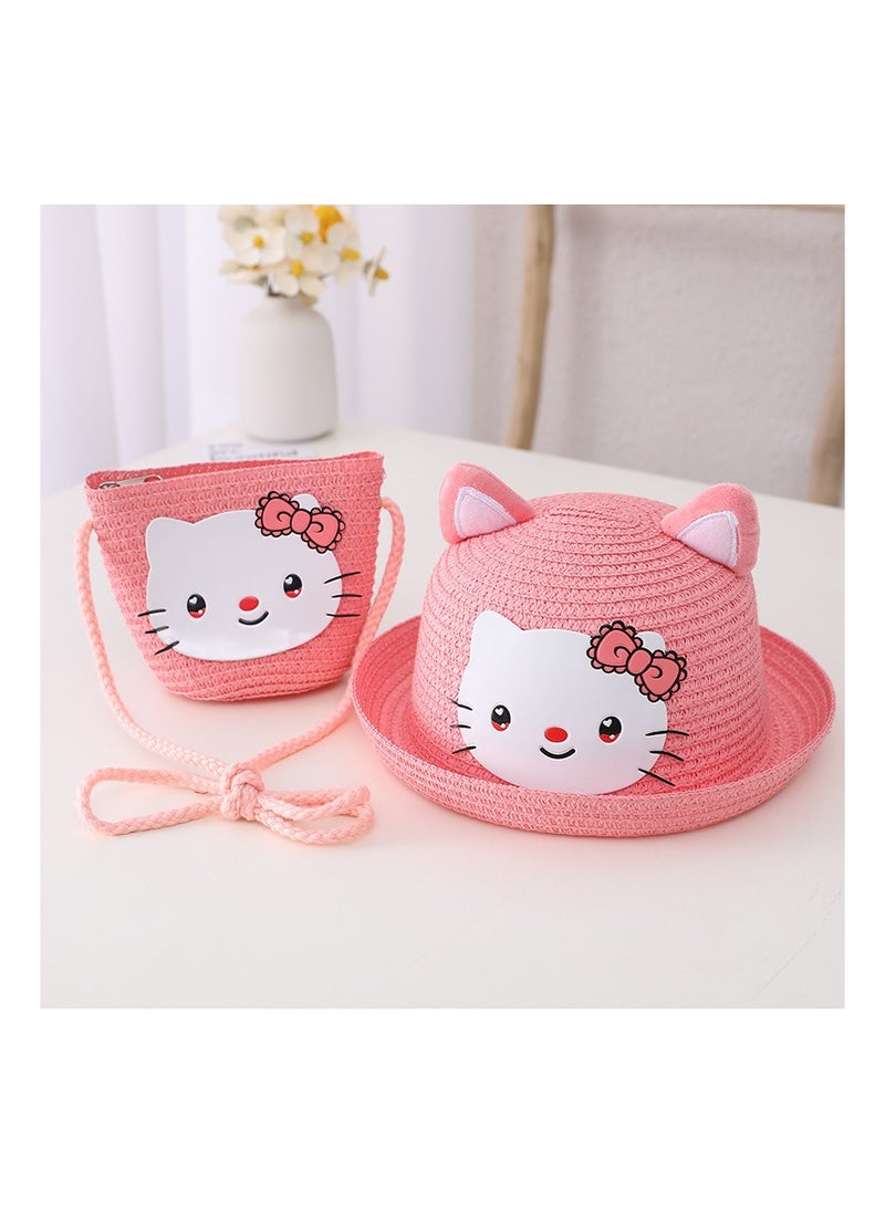 KUYING - New Beach Girl Hat Beach Sunscreen Hat - Image 1