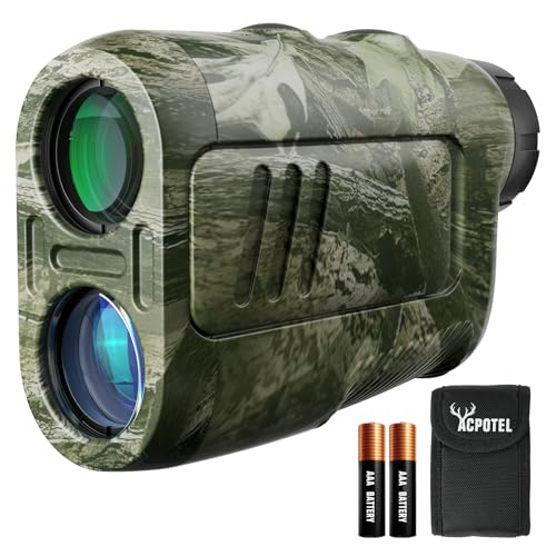 ACPOTEL Precision Hunting Range Finder, ±0.5yd Accuracy, 1000Yd Range, 6X Magnification, Rain & Fog Mode, 0.3s Instant Measurement | Lightweight Laser Range Finder for Hunting & Durable - Image 1