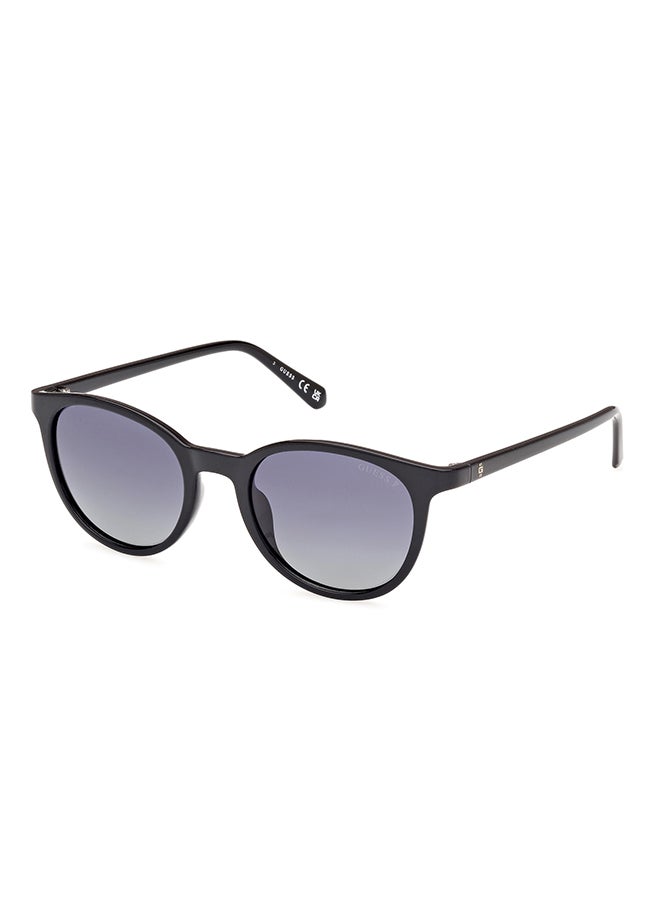 GUESS Men's Polarized Round Sunglasses - GU0011801D51 - Lens Size: 51 Mm 