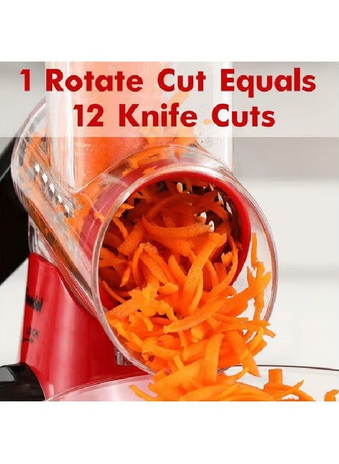 Captaintech Multi-Function Rotary Grater Vegetable Cutter  - Image 5