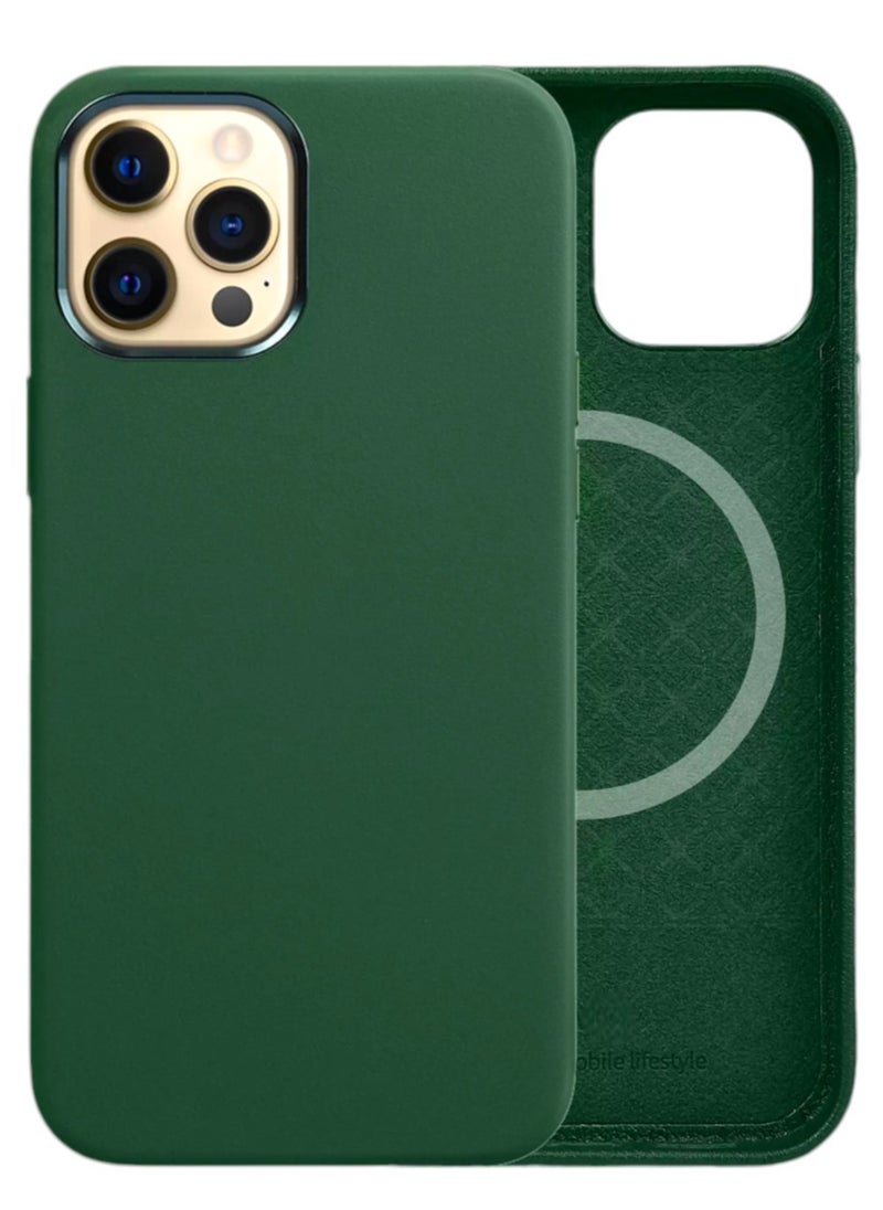 Toy Box Leather Protective Case Cover For IPhone 13 Pro Max  6.7" Green  - Image 1