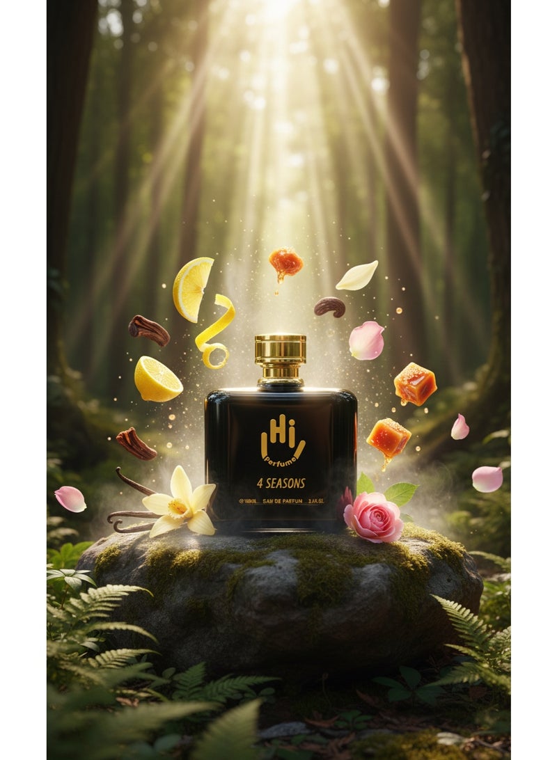 Hi Perfume 4Seasons Eau De Parfum For Men & Women - 100ml - Image 4