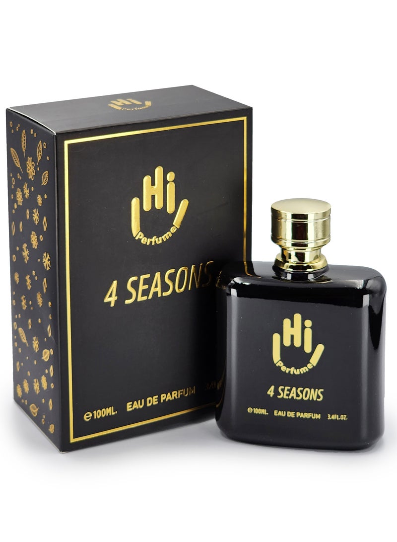 Hi Perfume 4Seasons Eau De Parfum For Men & Women - 100ml - Image 1