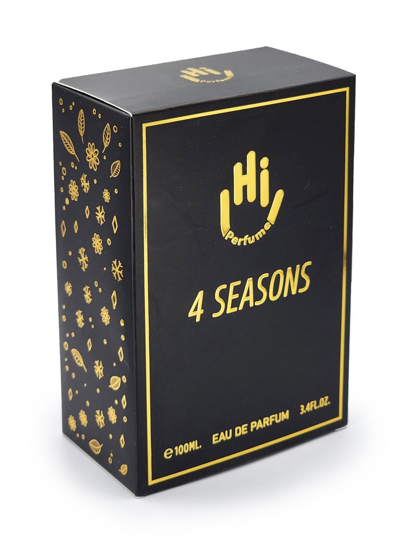 Hi Perfume 4Seasons Eau De Parfum For Men & Women - 100ml - Image 3