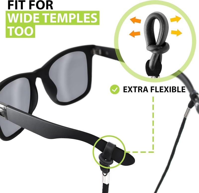 SIGONNA Eyeglasses String Holder Strap Cord - Eyeglass Chain for Men Women - Glasses Lanyard Holders Around Neck Sports - Image 4