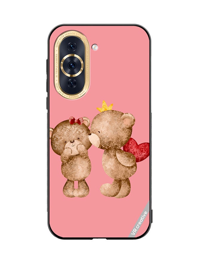 VR CREATIVE Protective Case Cover For Huawei Nova 10 Bear Love Design Multicolour - Image 1