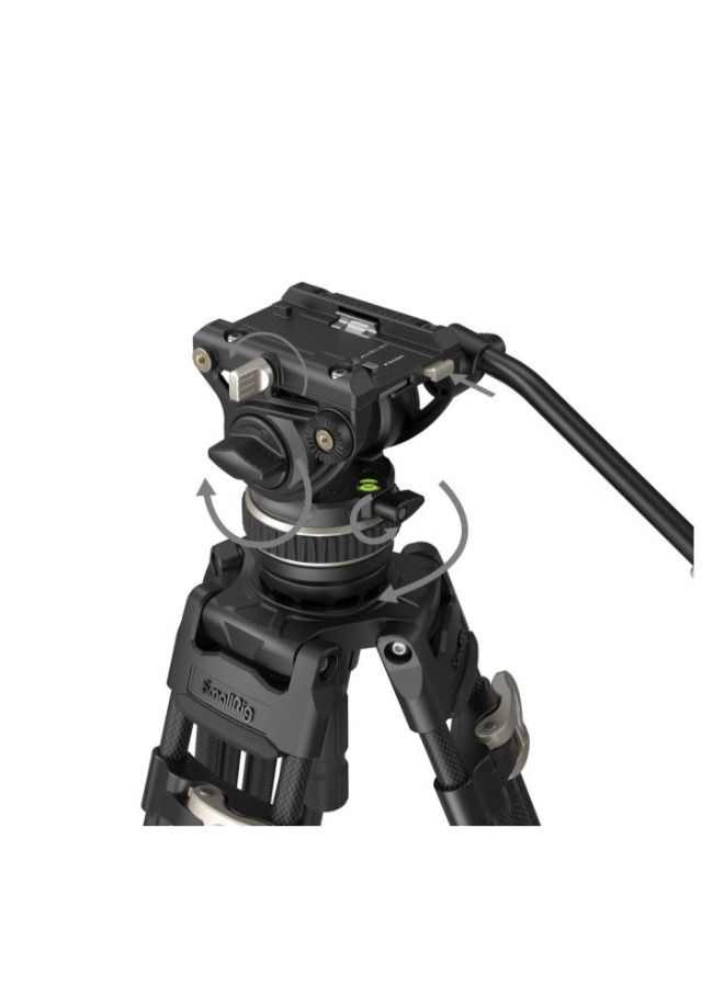 SMALLRIG SmallRig FreeBlazer Heavy-Duty Carbon Fiber Tripod Kit AD-100 3989  - Image 5