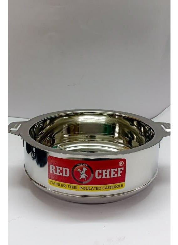 Red Kitchen Chef Red Kitchen Chef Stainless Steel Steelo Cassorole Easy to Carry Hot Boxes for Kitchen Hot Food Easy to Store 4500 ml  - Image 2