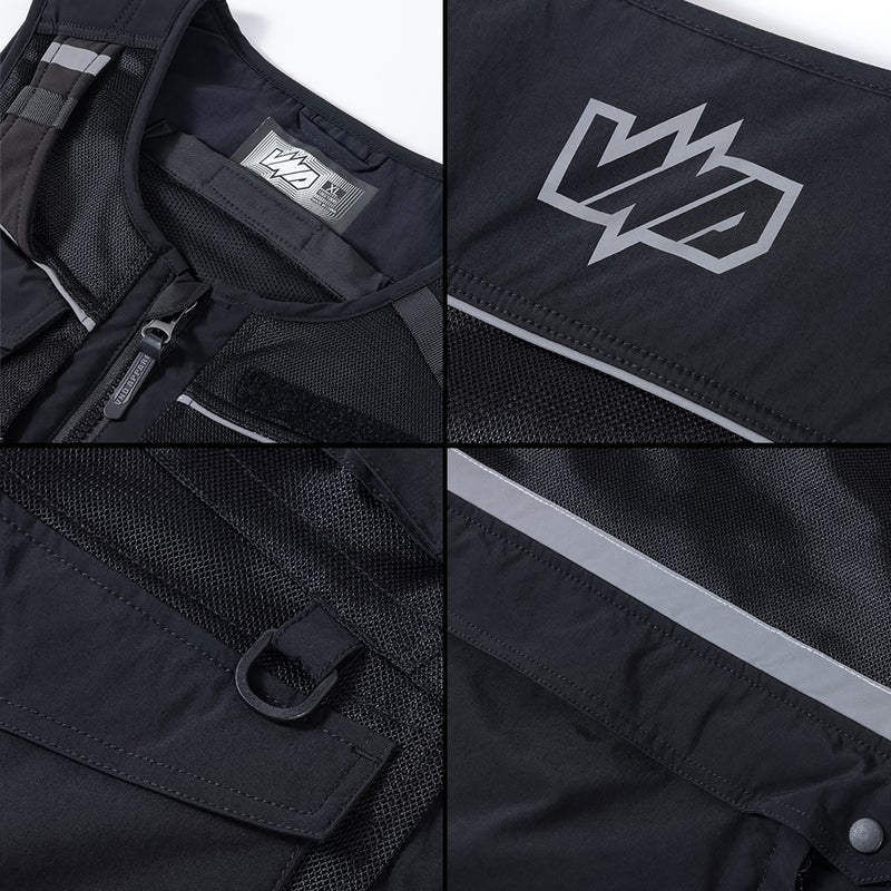 VND Motorcycle Riding Vest Breathable Reflective - Image 4