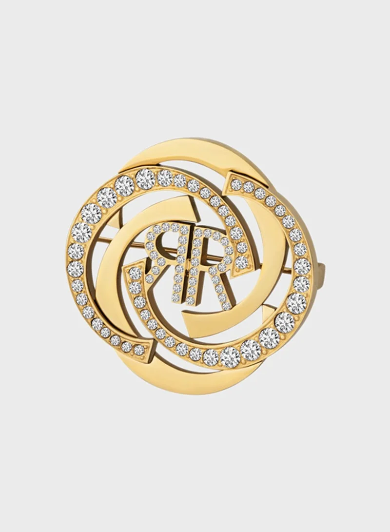 CERRUTI 1881 Swarovski Crystal Brooch