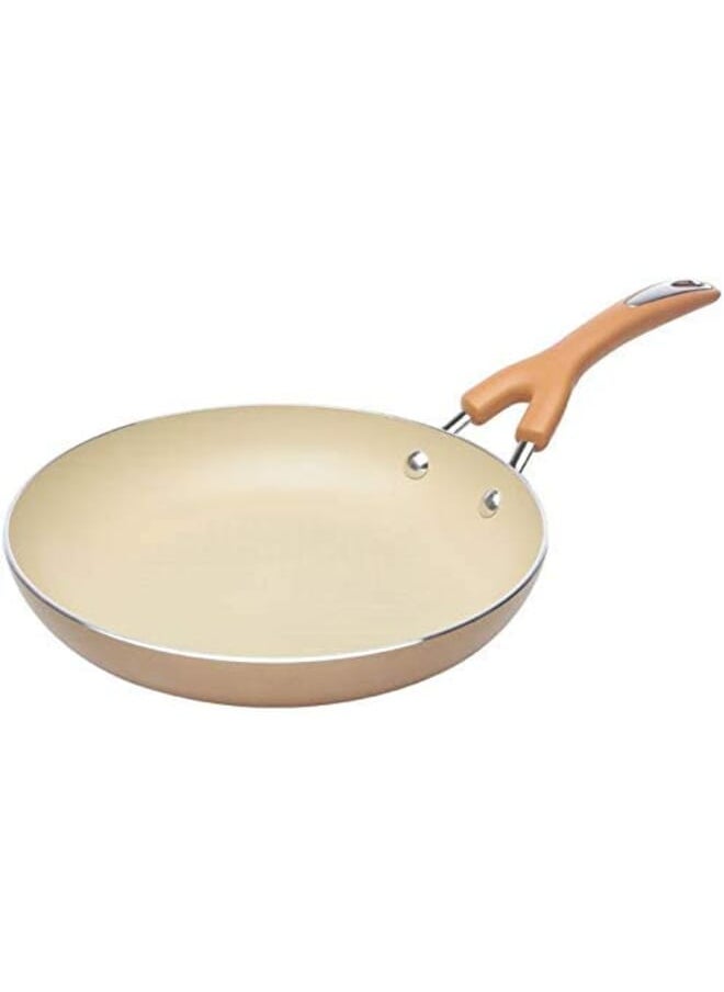 MEYER Aluminum NonStick Open Fry Pan Cream My16 