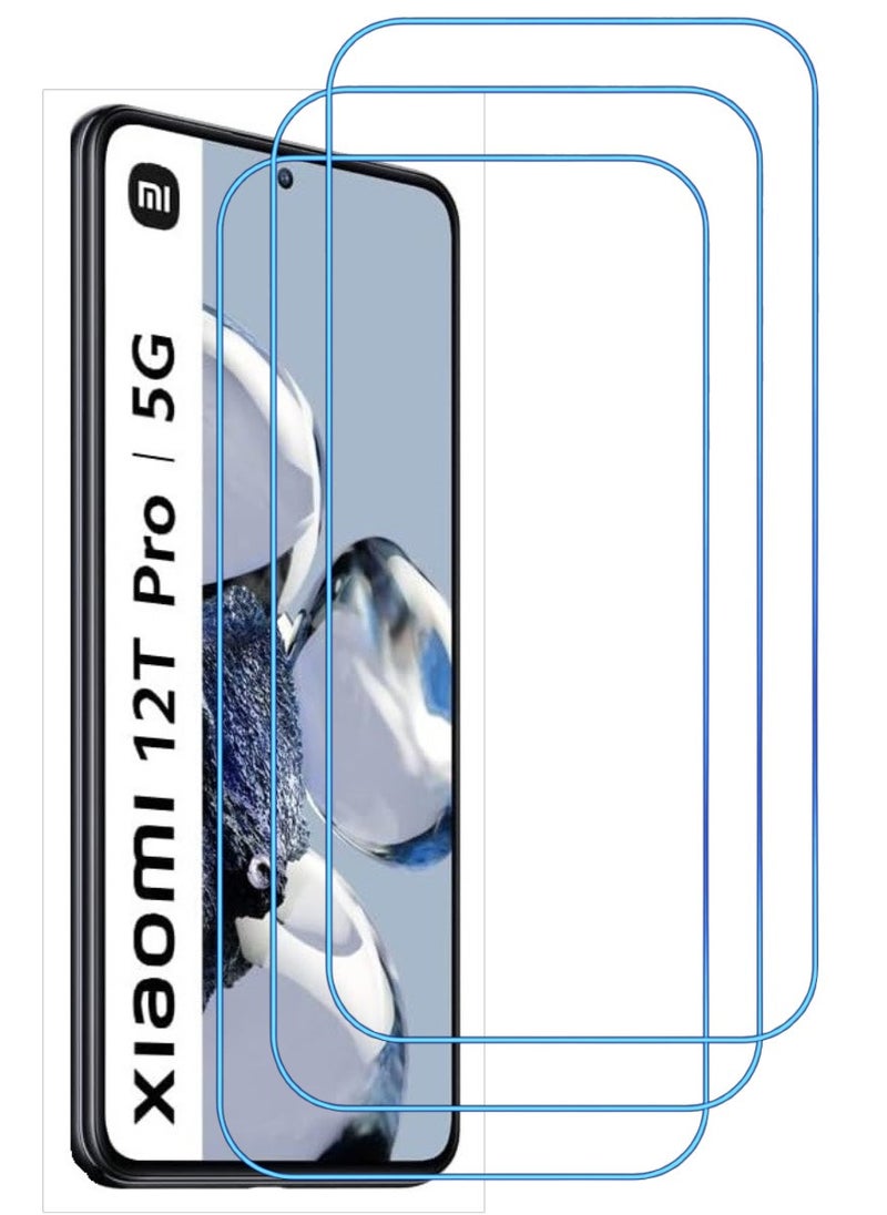 أكاليكس 3   قطع، حماية شاشة،  لهاتف شاومي 12T برو  ، جودة ممتازة. - Image 1