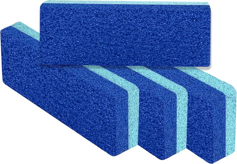 Love Pumice Love Natural Pumice Stone for Feet  Ultimate 2in1 Scrubber and Professional Exfoliating Rock for Feet Hands Body Care  Foot Stone for Dead Skin  Callus Removal Blue