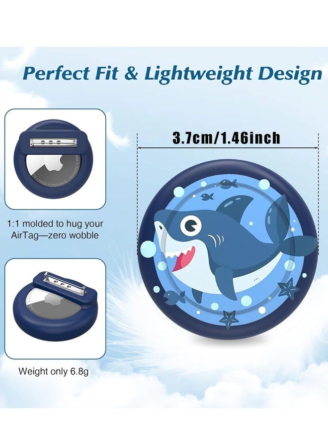 2 Pack Tracker Holder,Safe Hidden Lightweight GPS Tracker for Kids Compatible with Apple Air Tags for Child, Elderly, Pets Collar, Shoes - Image 2