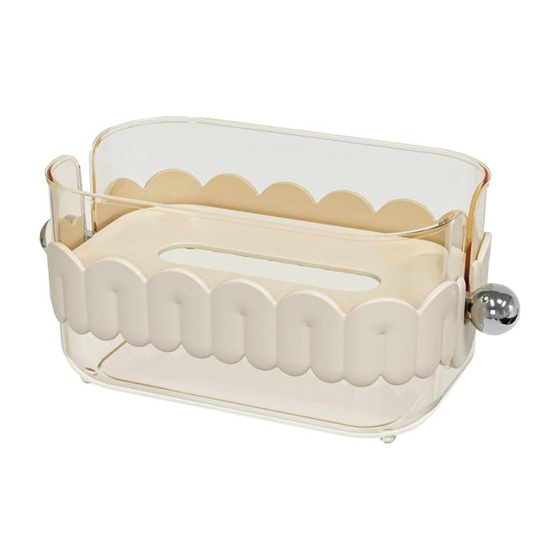 Swejos Tissue Box Holder, Desktop Tissue Holder, Tissue Box Cover, Vintage Tissue Box, Decorative Tissue Holder, Creative Tissue Box for Home Kitchen Bedroom Living Room Dining Room - Image 1