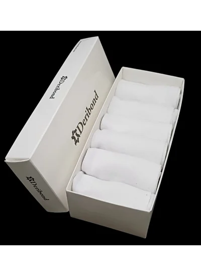 ديريبوند 6 Pieces Ankle Socks Women Cotton White