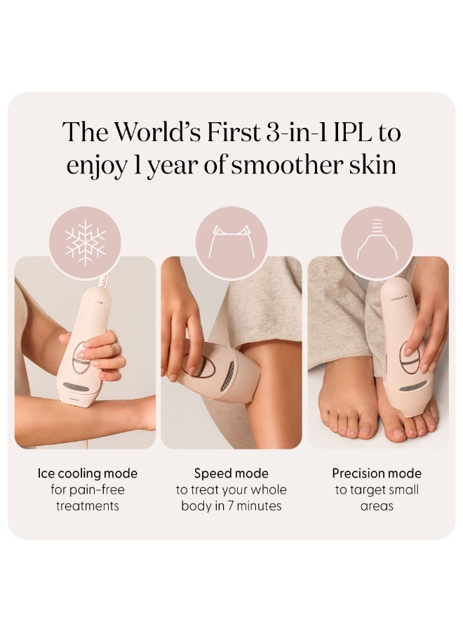 SmoothSkin Pure Switch IPL Hair Removal Device – 3-in-1 At-Home Laser Hair Removal for Women, Safe for Face & Body with Cooling Technology, Permanent Hair Reduction, Gentle & Painless - Image 2