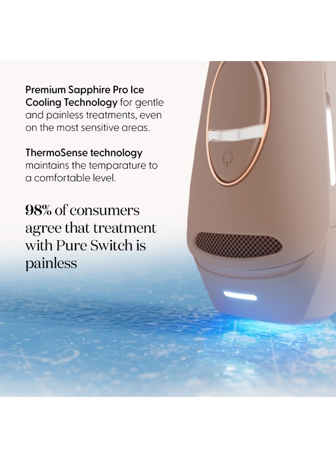 SmoothSkin Pure Switch IPL Hair Removal Device – 3-in-1 At-Home Laser Hair Removal for Women, Safe for Face & Body with Cooling Technology, Permanent Hair Reduction, Gentle & Painless - Image 3