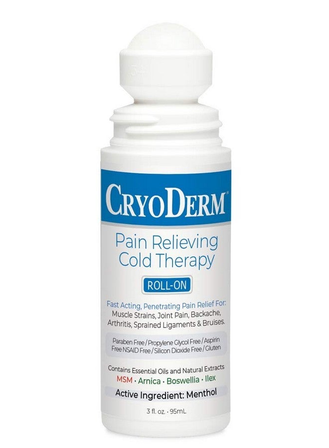 CryoDerm Cold Therapy 3 oz Roll On - Image 1