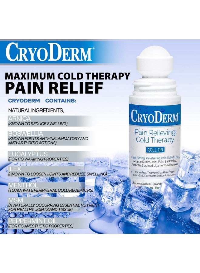 CryoDerm Cold Therapy 3 oz Roll On - Image 5