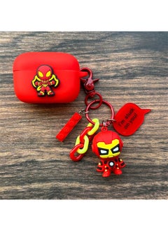 Suitable For Vivo TWS 4 Wireless Bluetooth Headset Protective Cover IQOO TWS 2 Cartoon Silicone Soft Case-Colour:45 Pendants-Model:iQOO TWS 2