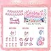 Refavor Axolotl Birthday Decorations Supplies 44PCS Pink Axolotl Happy Birthday Decor Set for Girls Includes Backdrop Banner Cupcake Topper Cake Topper Hanging Swirls Balloons - Image 4