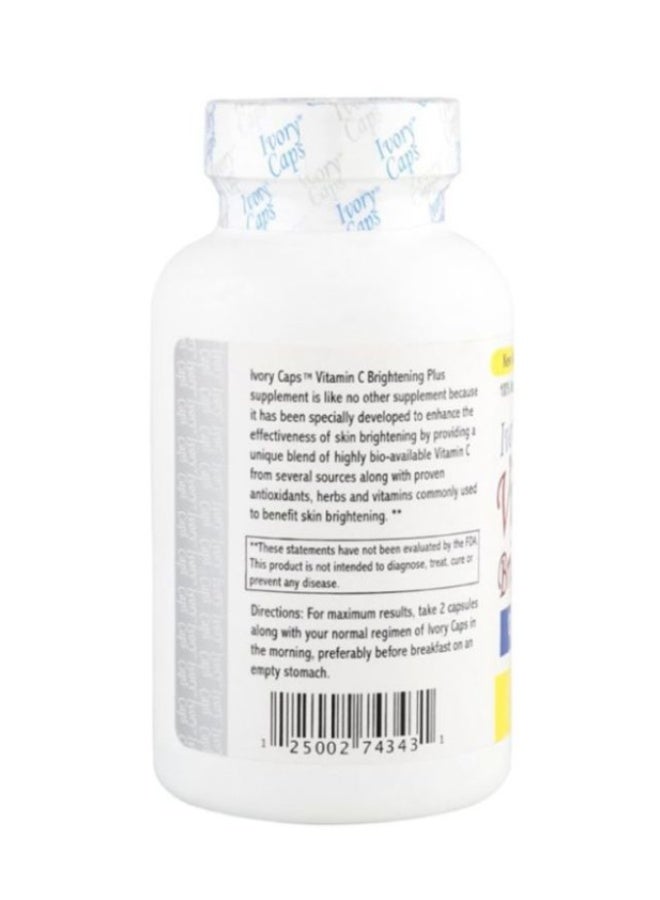 آيفوري كابس مكمل غذائي بفيتامين سي لتفتيح البشرة - ۶۰ كبسولة - Image 2