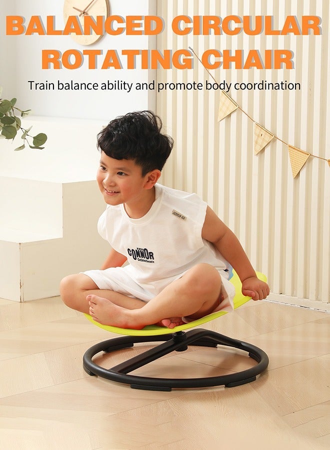 JSAITOYS Modern Plastic Sensory Balance Training Chair for Children School Use Sensory Education Toy Rotating Feature Kindergarten - Image 1