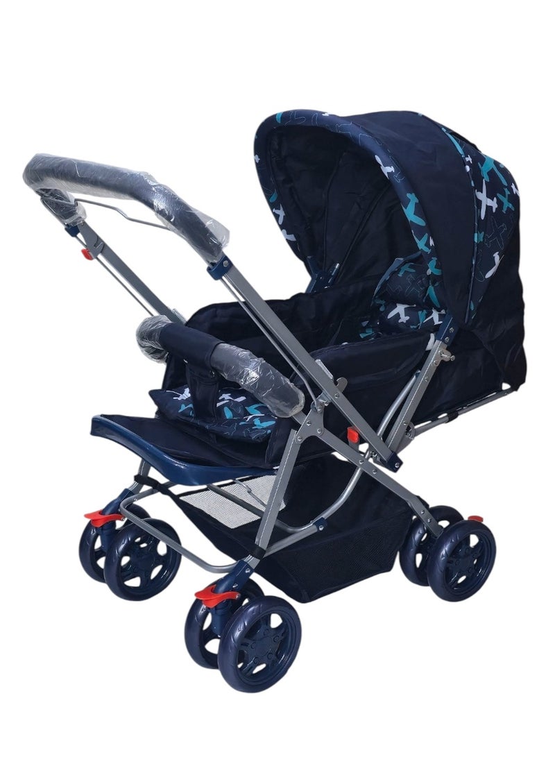 BABYCARA Baby Stroller Reversible Handle with a Bag for Babies Accessories 0-3 Years - Image 5