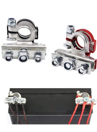 Battery Terminal Connectors, Quick Release Car, Top Post 2pcs Clamps -12V 3-Way, Leisure Caravan, Motorhome Pair, Positive and Negative - pzsku/Z0292A7BDA96D22FC24C3Z/45/_/1698733638/a899f906-9aaf-4706-9bc8-25547e8c980e