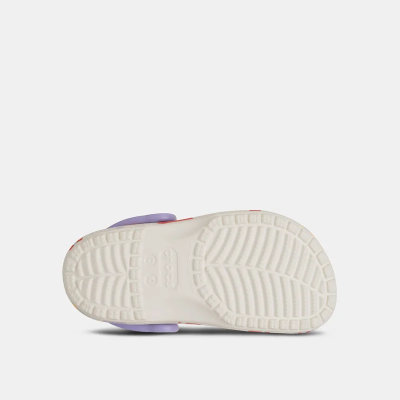 crocs Kids' Butterfly Graphic Classic Clog