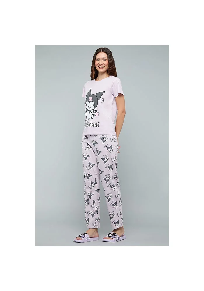 أر أند بي Kuromi Print Pyjama Set