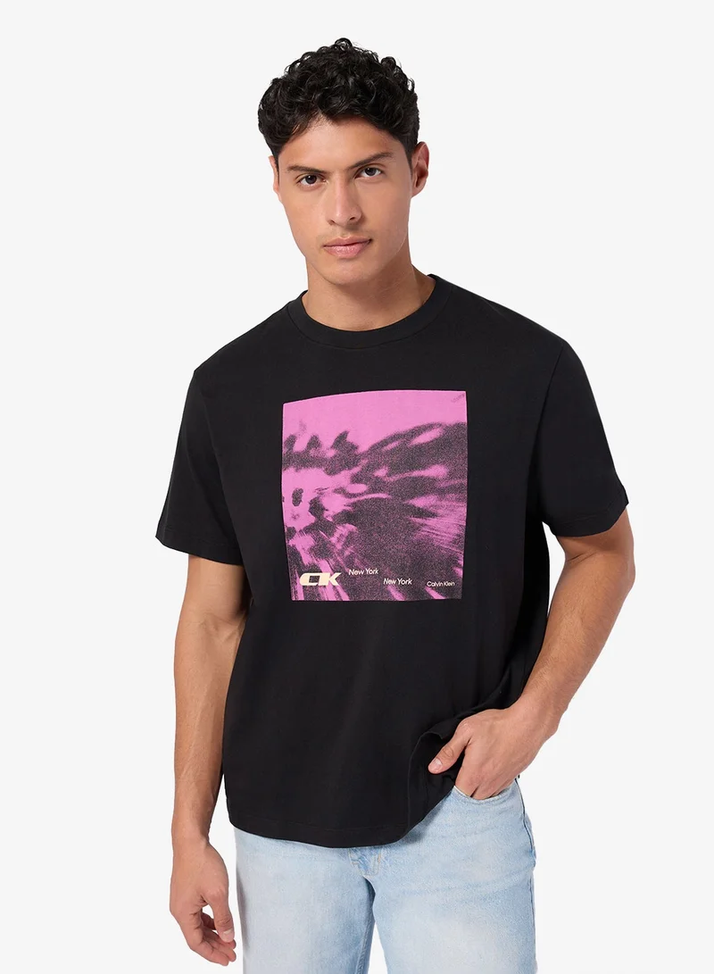 Floral print Graphic Short Sleeve T-Shirt