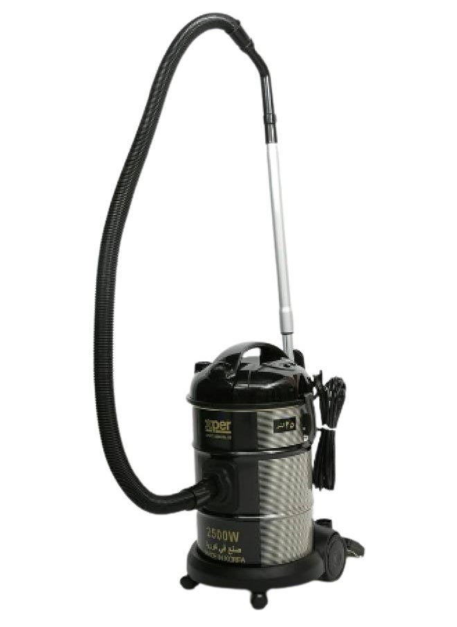XPER - Korean Vacuum Cleaner - 2500 Watt - 25 Liters - Black/Gold - XPVC-25W25L-20 - Image 1