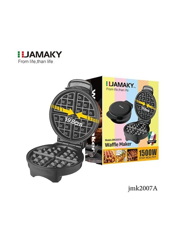 ANTILIA ANTILIA JAMAKY 2007A ROUND SHAPE WAFFLE MAKER 1500 W  - Image 3