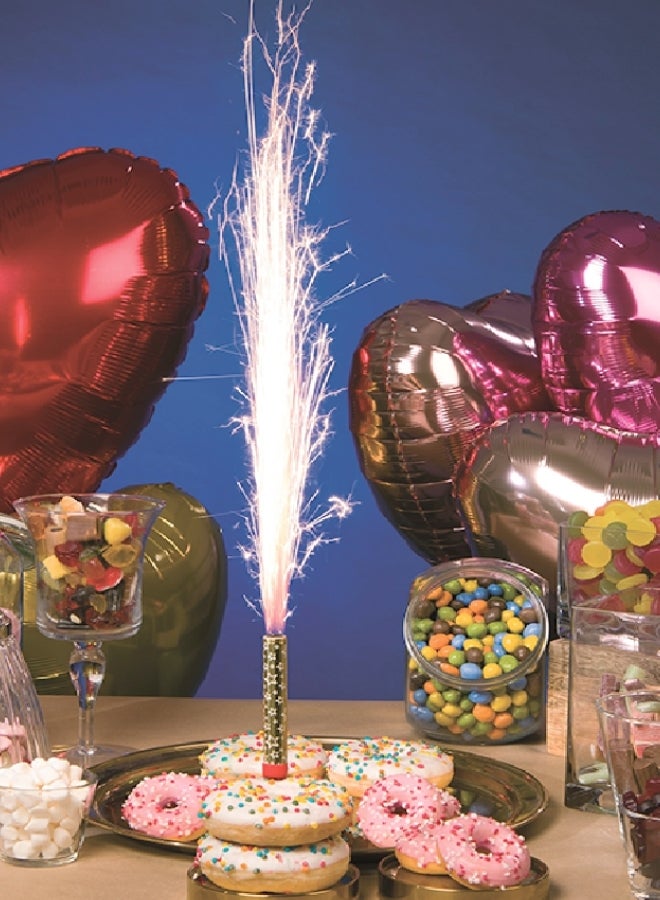 Wondercandle Dream Star Gold Cake Fountain With Bottle Clip - Image 2