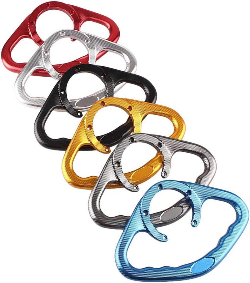 Luckmart Motorcycle Aluminium Rear Passenger Gas Tank Bar Handle Grip for Suzuki Models - Image 4