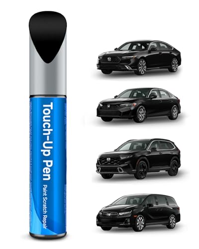 RSACET NH731P Crystal Black Pearl Touch Up Paint Compatible with Honda Exact Match Touch Up Paint Car Scratch Repair - Image 1
