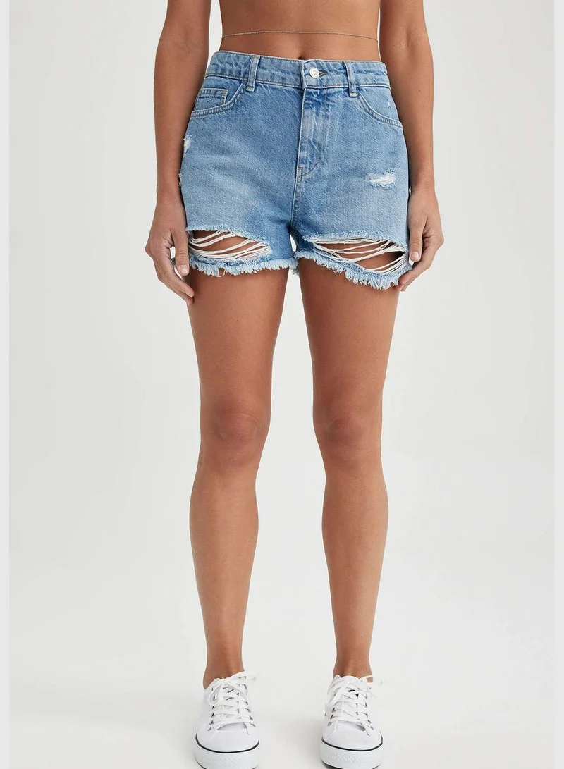 ديفاكتو شورت جينز نسائي