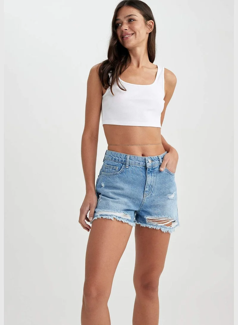 ديفاكتو شورت جينز نسائي