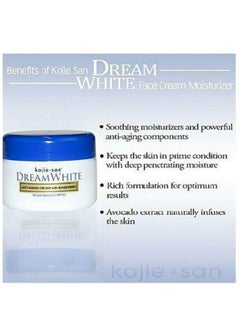 kojie.san Dream white Anti-Aging Face Cream With Sunscreen, SPF30, 30 g  - Image 3