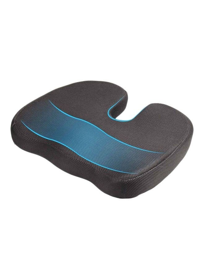 Seat Cushion Ergonomic Enhanced Seat Memory Foam Seat Cushion Breathable Seat Cushion(Black) - Image 1