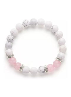 Hawlite Rose Quartz Bracelet