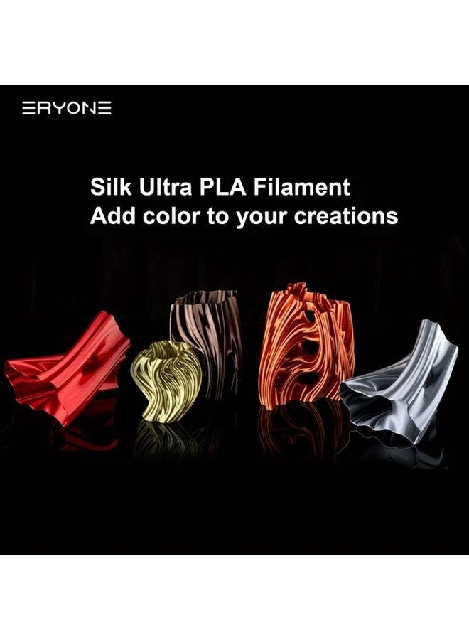 ERYONE High End Silk Silvery PLA Filament 1 75mm 200g for 3D Printer Supplies - Image 5