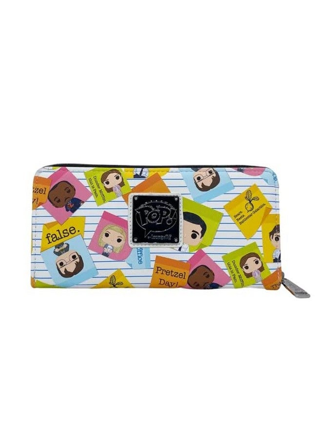 Loungefly Exclusive The Office Sticky Notes Zip Around Wallet - Image 3