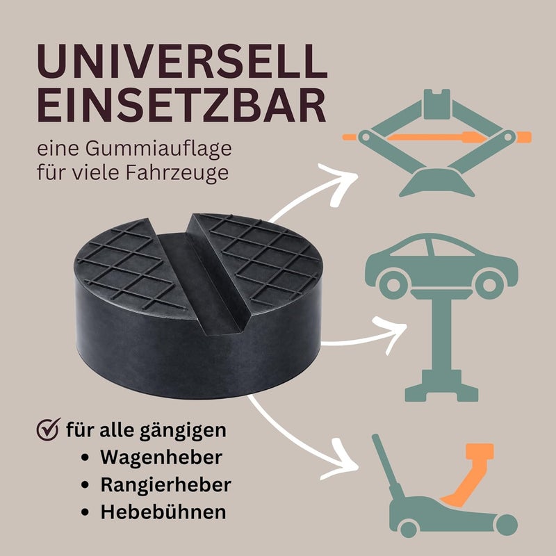 sarian 75 x 30 mm rubber pad for car lever, universal for cars, SUV Flexible purchase choices - Image 3