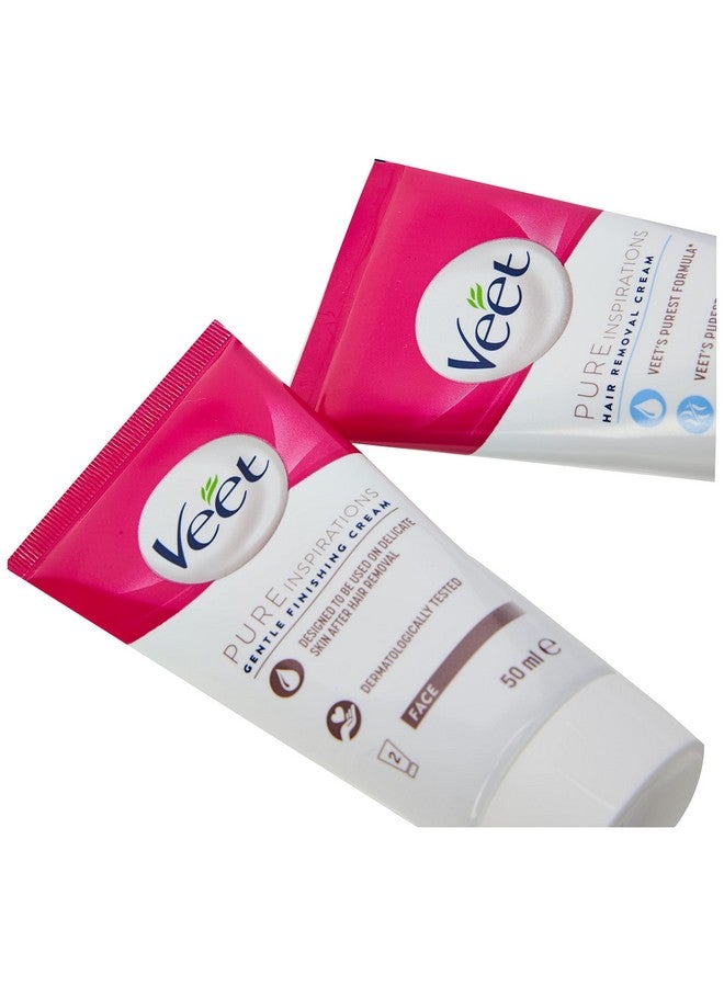 Veet طقم كريم وجه حساس (2X50 مل) - Image 4