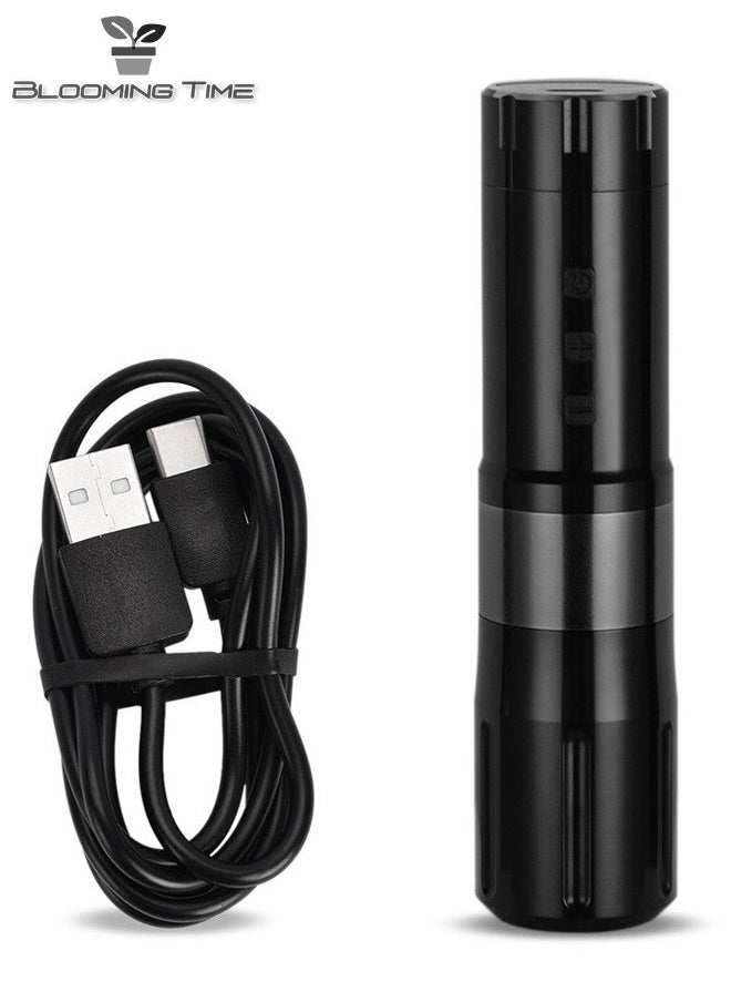 ATOMUS - Tattoo Pen Rotary Machine Black - Image 1