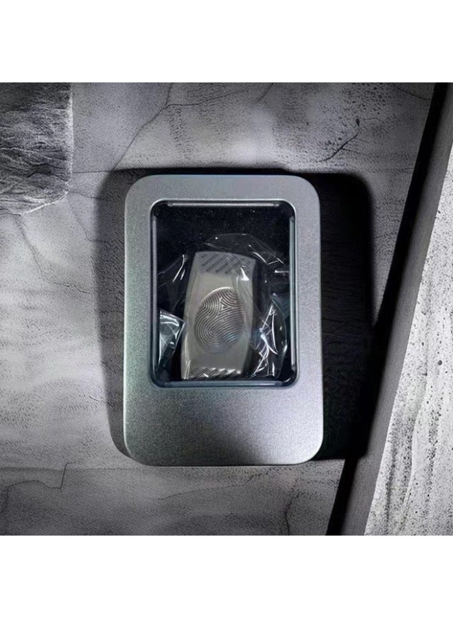 إسكدنيا 【لعبة تخفيف الضغط】 عملة معدنية مبتكرة لتخفيف الضغط، تقنية سوداء، لعبة EDC بأطراف الأصابع، قطعة أثرية لتخفيف الضغط، اللون: صندوق نيكل لؤلؤي - Image 1