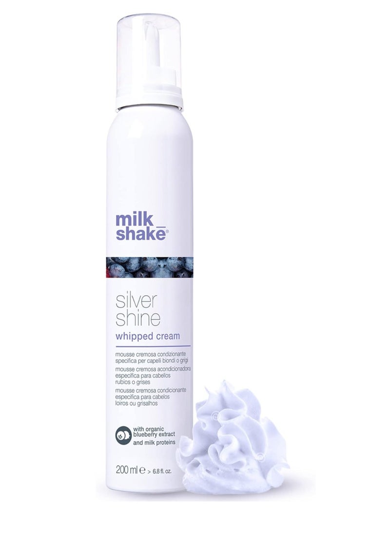 Milk Shake Silver Shine Conditioning Whipped Cream 6.8 fl oz 200 ml - Image 1